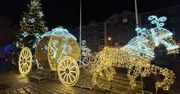 Gorzów: Świąteczna sceneria. Tak świeci się karoca, choinka i drzewka w centrum