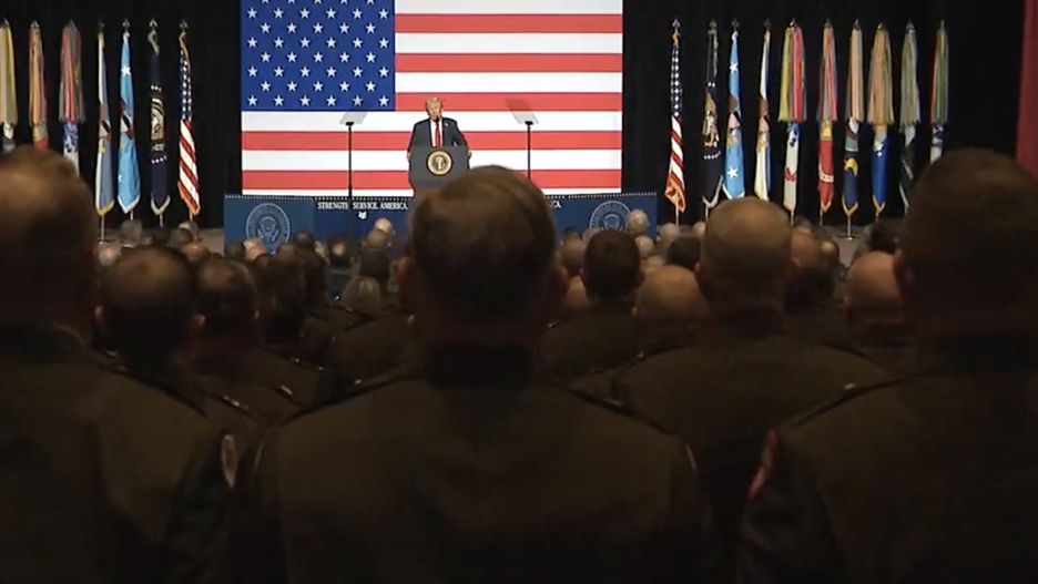 Prezydent Donald Trump przemówił 