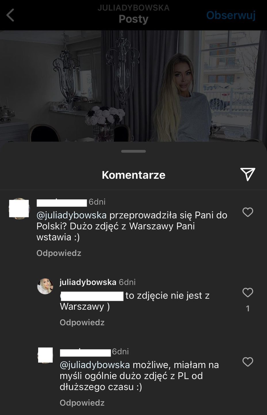 Kryzys w związku Julii Dybowskiej i 63-letniego miliardera?