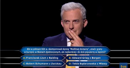 13 lat temu po raz pierwszy padł milion. Czy dasz radę odpowiedzieć na najdroższe pytania w "Milionerach"?
