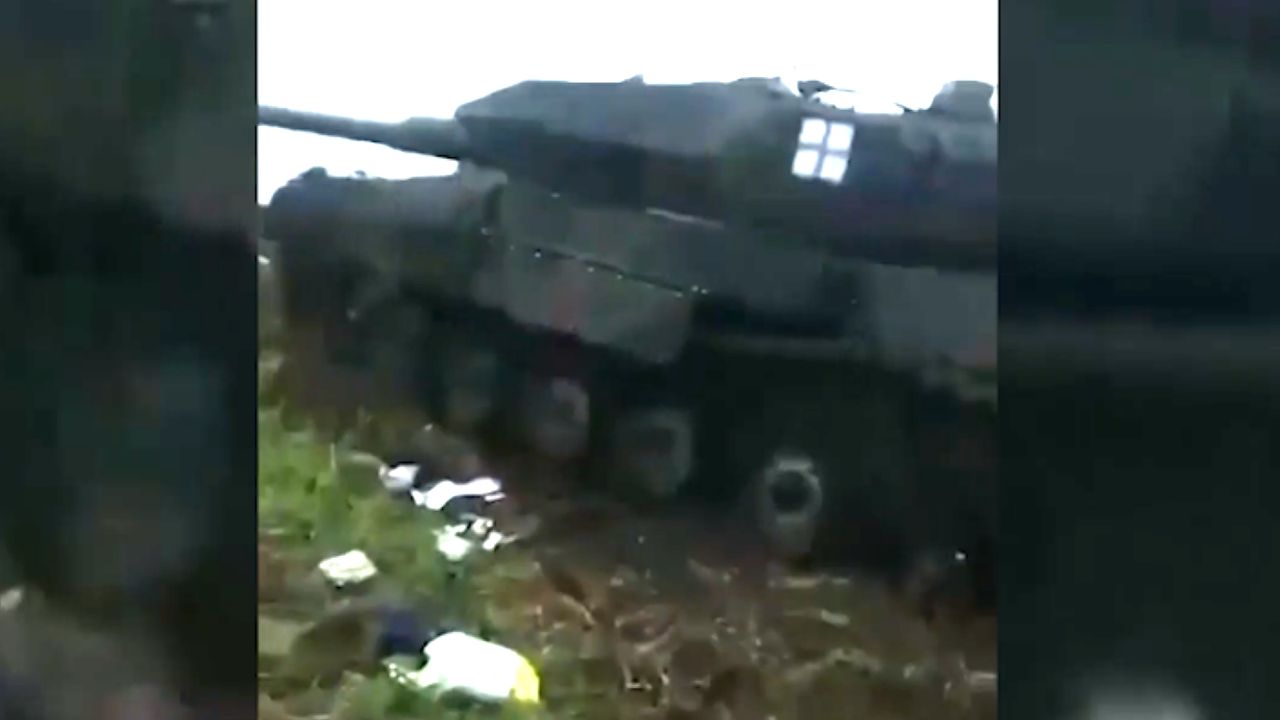 Zachodni sprzęt w rękach Rosjan. Twierdzą, że zdobyli czołgi Leopard i wozy Bradley