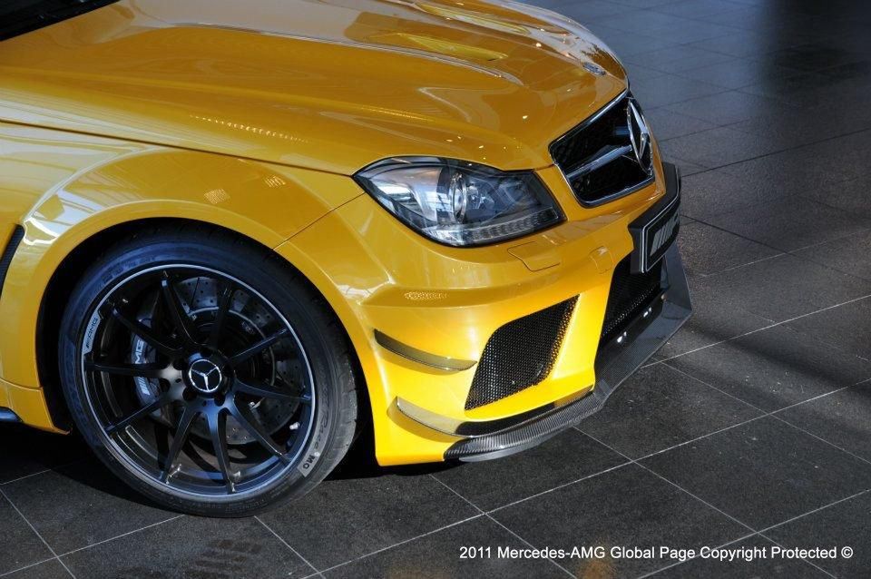 Mercedes-Benz C63 Coupe AMG Black Series Solarbeam