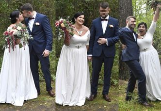 Jurorka "Supermodelki Plus Size" wzięła ślub! Ceremonia odbyła się w... lesie (ZDJĘCIA)