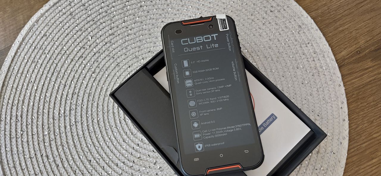 Cubot Quest Lite— recenzja kompaktowego smartfona dla aktywnych