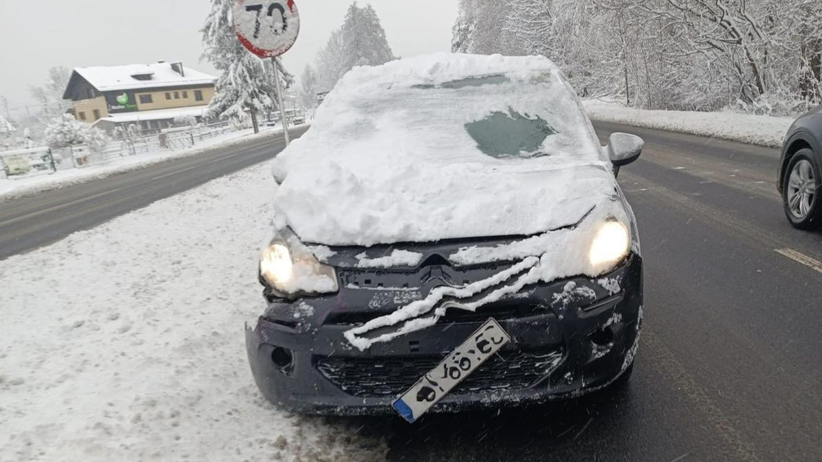 Kierowca Citroën tak "przygotowanym" autem ruszył w drogę
