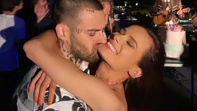 Natalia Szroeder na zdjęciu z pierwszej randki z Quebonafide