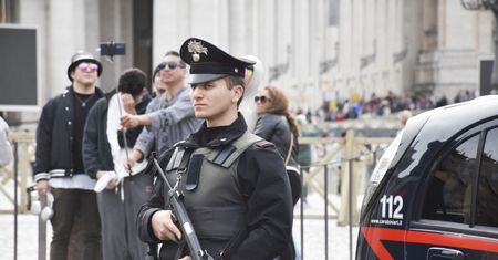 Alert terrorystyczny w europejskim kraju