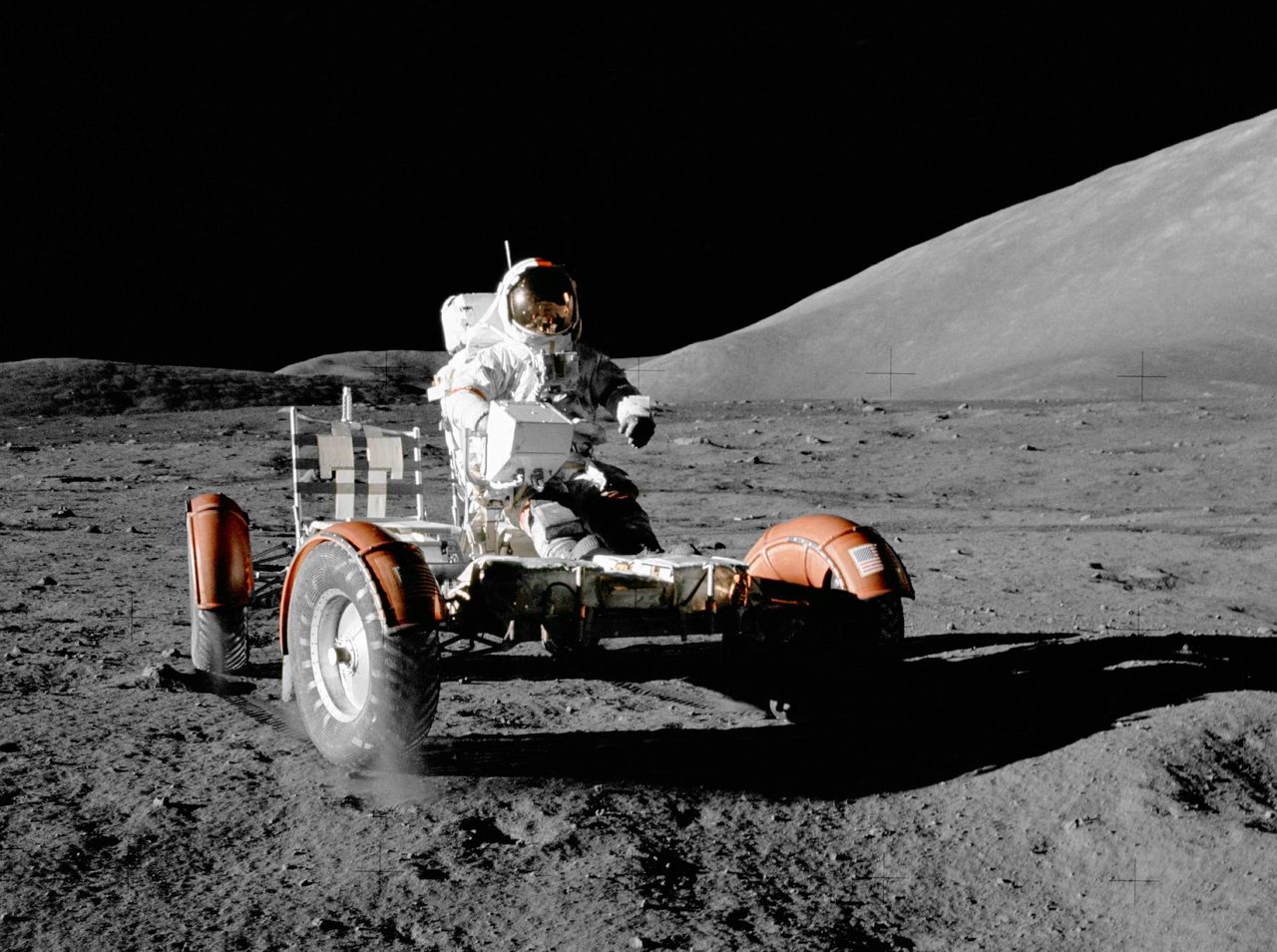 Lunar Roving Vehicle - historia pojazdu księżycowego