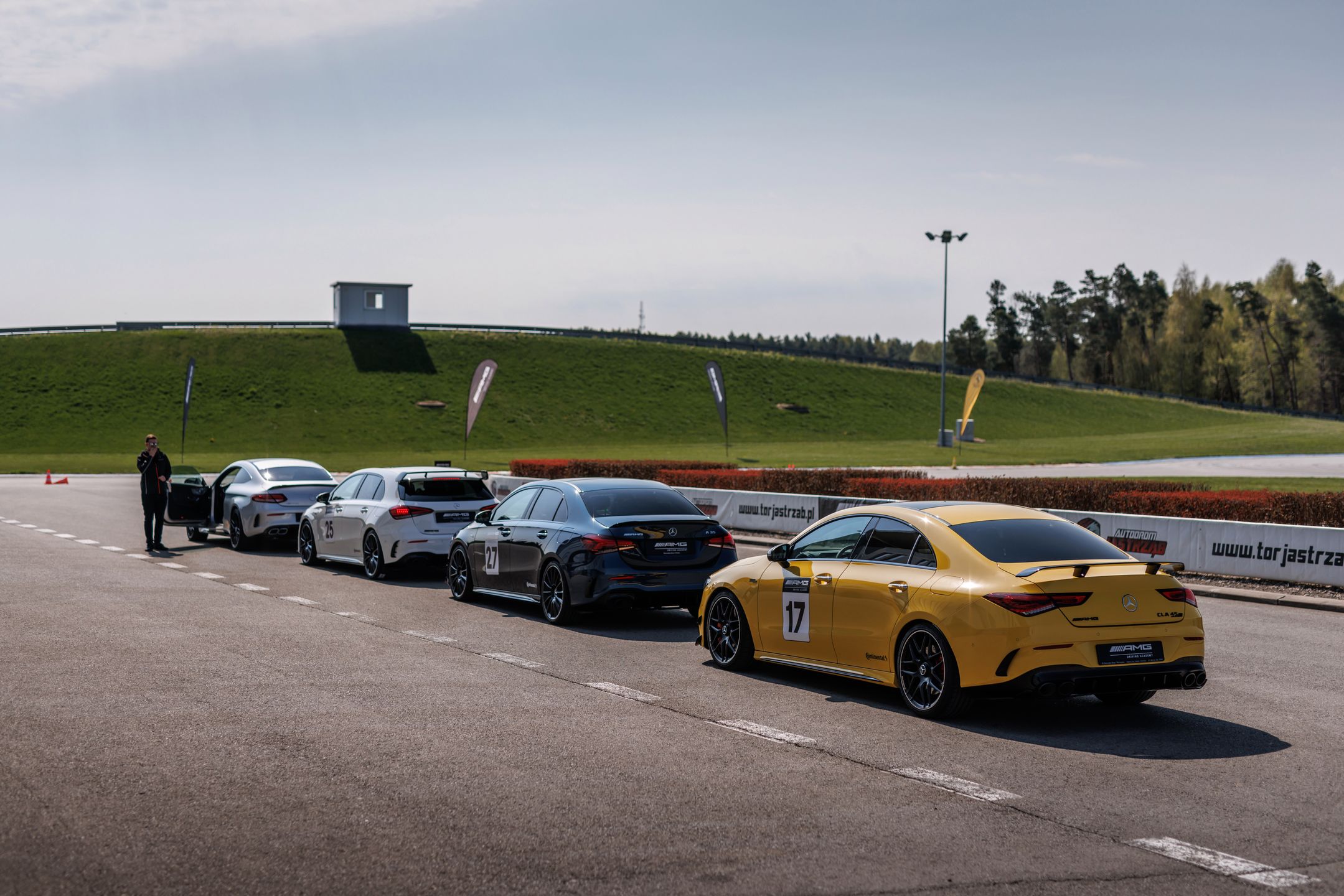 AMG Driving Academy w programie Experience to głównie jazda Klasą A