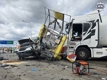 Tragiczny wypadek na A1. Prokuratura chce aresztu dla kierowcy