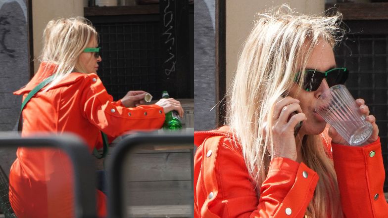 Monika Olejnik przyłapana przez paparazzi