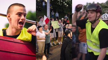 Tak mieszkańcy Gdańska przywitali Łatwoganga: wiwaty, banery i race. "Jesteś wielki" (ZDJĘCIA)