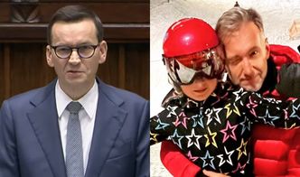 Piotr Kraśko szusuje z córką na nartach i DRWI z Mateusza Morawieckiego. Cięta riposta? (FOTO)