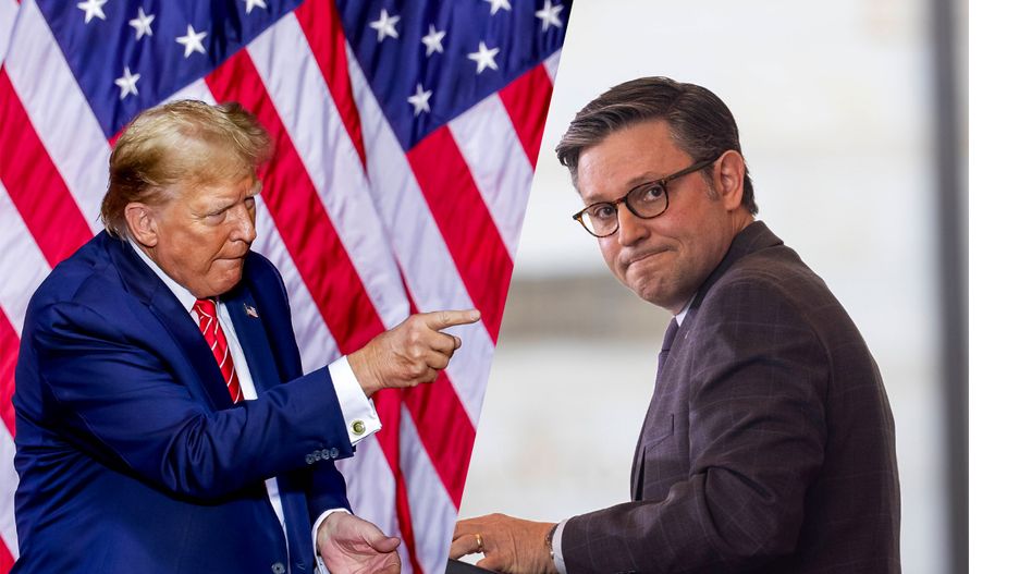 Donald Trump i Mike Johnson