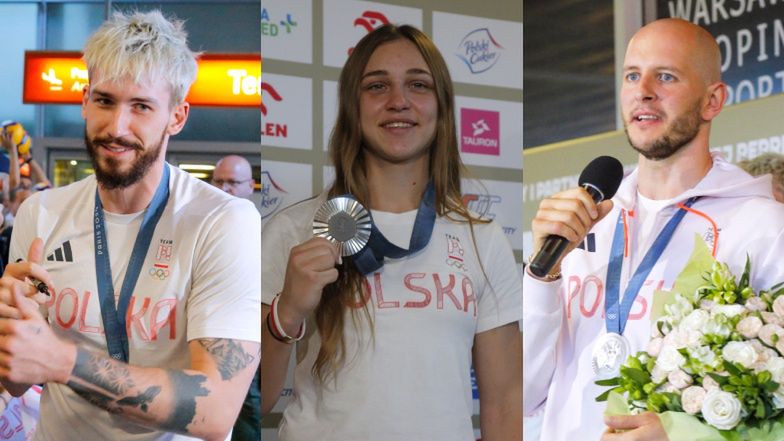 Julia Szeremeta, Tomasz Fornal i reszta sportowców wrócili z Paryża. Na polskim lotnisku kibice WIWATOWALI na ich cześć (ZDJĘCIA)