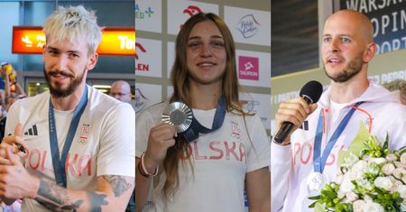 Julia Szeremeta, Tomasz Fornal i reszta sportowców wrócili z Paryża. Na polskim lotnisku kibice WIWATOWALI na ich cześć (ZDJĘCIA)