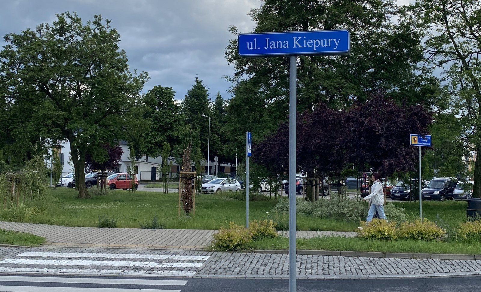 Ulica Kiepury w Lesznie