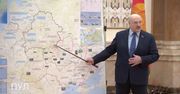 Łukaszenka z mapą Ukrainy. Miał przekonywać o ataku na Białoruś