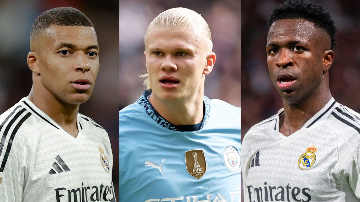 Kylian Mbappe, Erling Haaland i Vinicius Junior