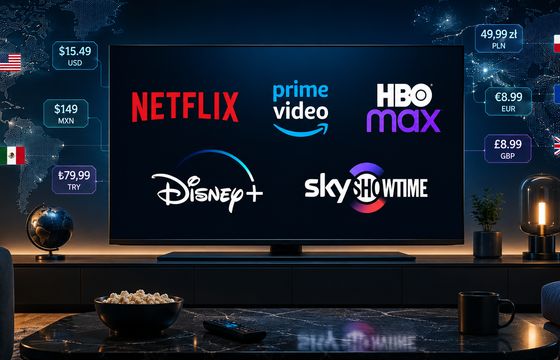 Od 15 do ponad 100 zł za Netfliksa. Wielkie porównanie cen platform streamingowych w 15 krajach