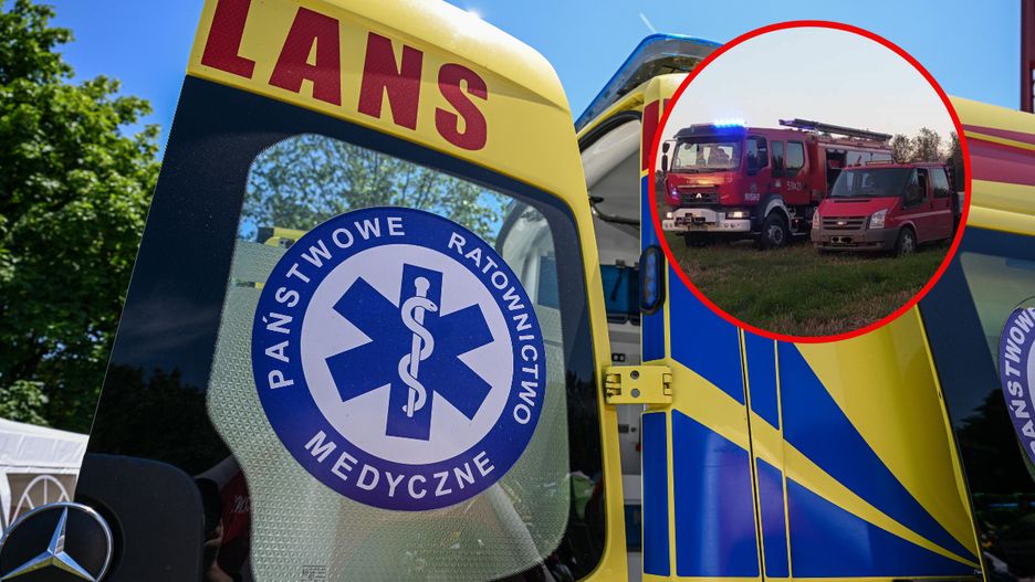 Pogotowie ratunkowe szybko dotarło na miejsce 