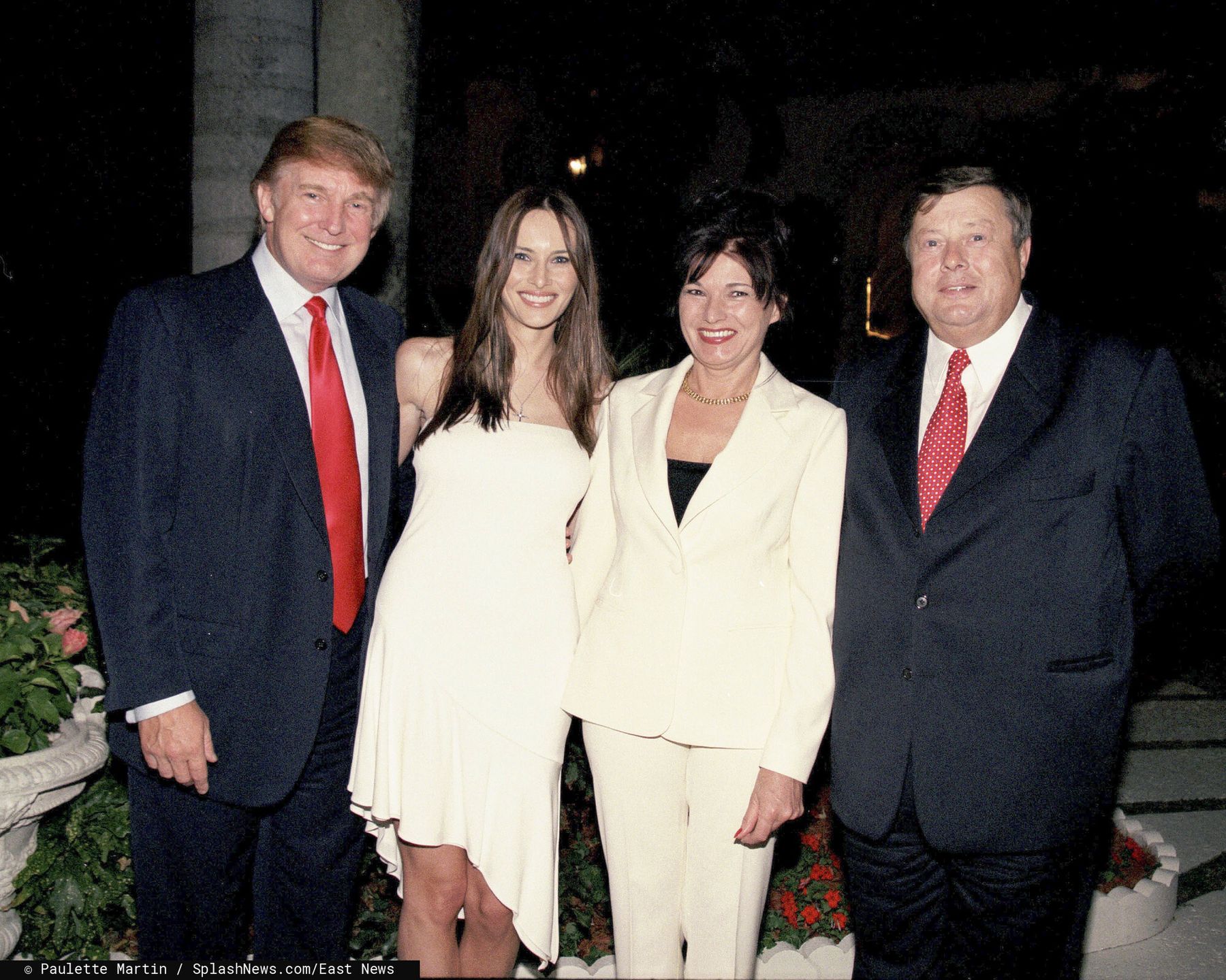 Amalija Knavs, Melania Trump, Viktor Knavs i Donald Trump