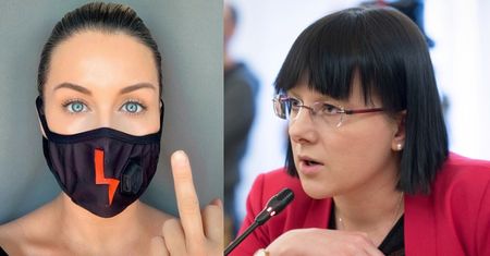 Małgorzata Rozenek ŚRODKOWYM PALCEM zachęca do protestowania przeciwko zaostrzeniu przepisów antyaborcyjnych: "Każdy z nas ma prawo do decydowania o sobie!"