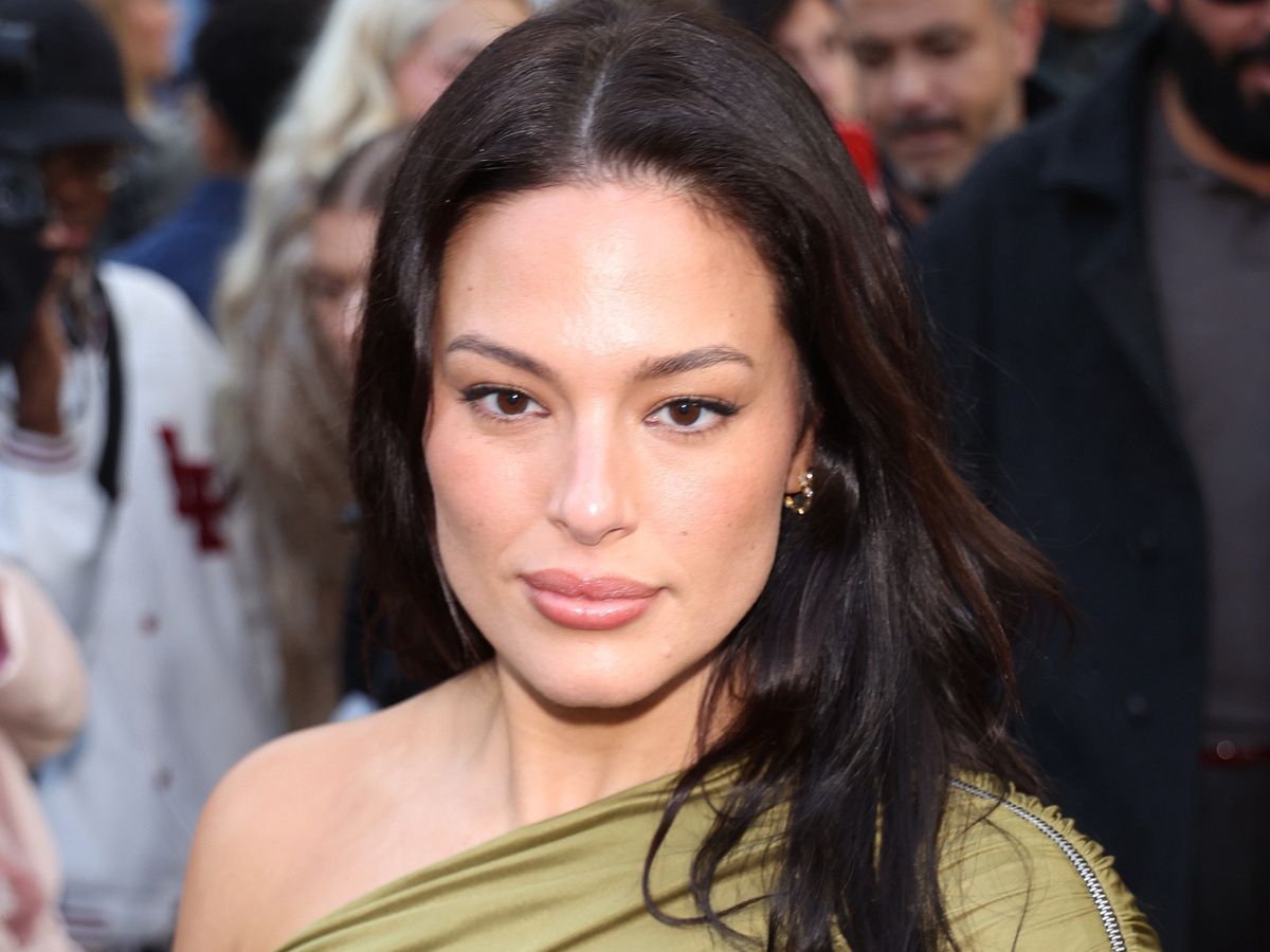 Ashley Graham stuns in elegant gown and fur at Paris Fashion Week