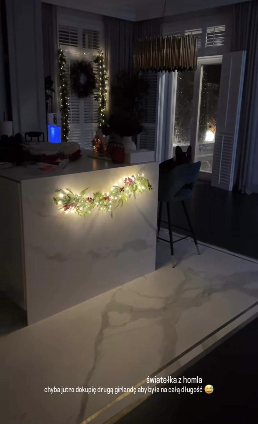 Deynn udekorowała dom na święta