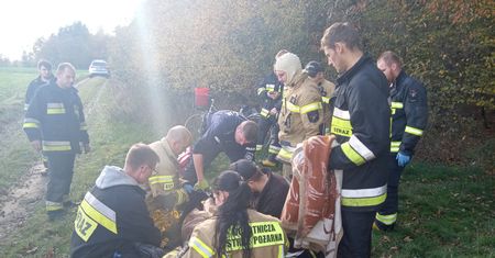 5 dni w lesie bez jedzenia i picia. 77-latek przeżył dzięki determinacji policji i strażaków