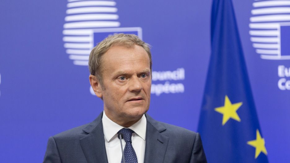 ?wiat reaguje na BrexitJune 24, 2016 - Brussels, Belgium: President of the European Council Donald Tusk is talking to media after the Brexit vote of UK. (Fot: Thierry Monasse/Reporter)    fot Thierry Monasse/REPORTERThierry Monasse/REPORTER