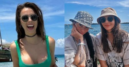 Marcela Leszczak relacjonuje wspólne wakacje z Sylwią Szostak, pozując w kusym bikini