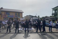 Incydent po konferencji PiS-u. Policja ściągnęła specjalny zespół