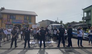 Incydent po konferencji PiS-u. Policja ściągnęła specjalny zespół