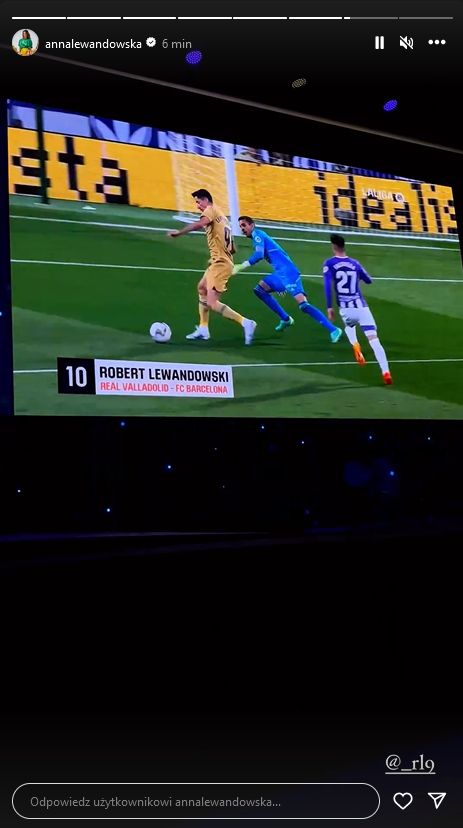 Anna Lewandowska na gali hiszpańskiego dziennika