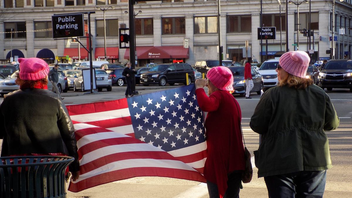 Kobiety na ulicy w USA