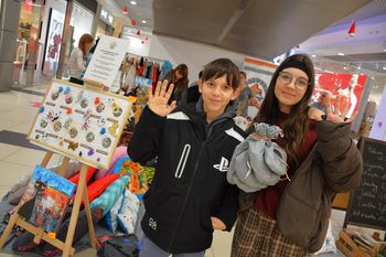 Sieradz: Zimowy kiermasz Stowarzyszenia Mruczychata