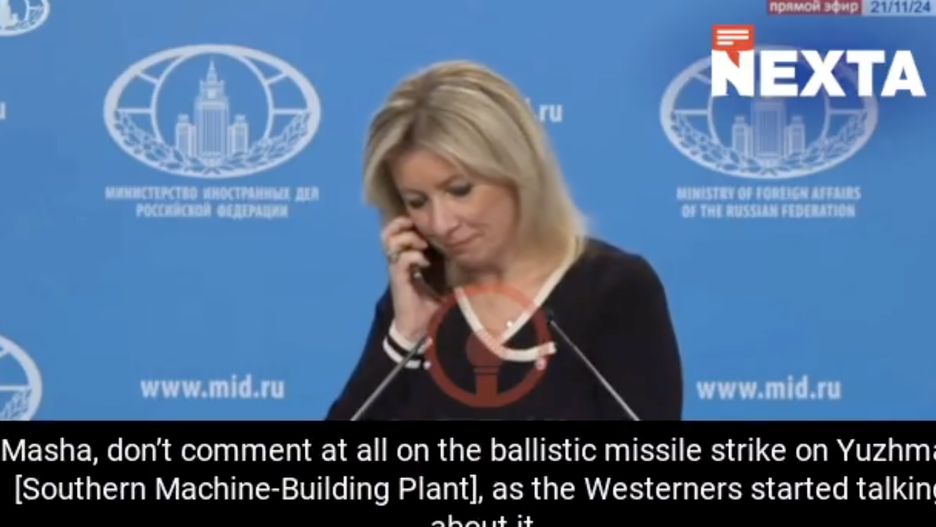 Rzeczniczka rosyjskiego MSZ Maria Zacharowa odebrała telefon w t