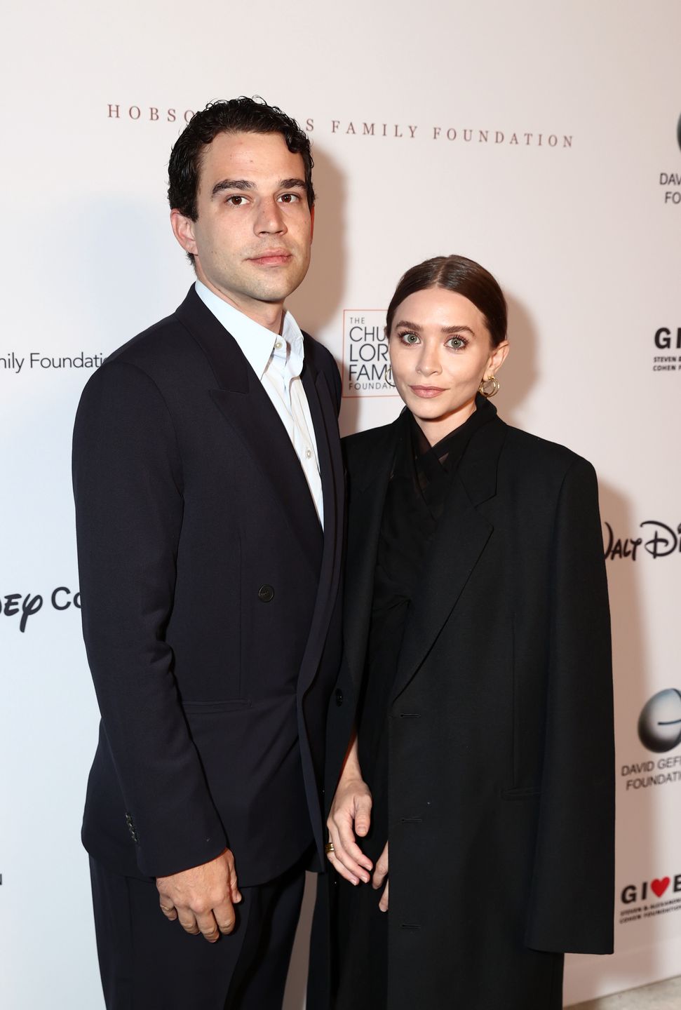 Ashley Olsen z mężem