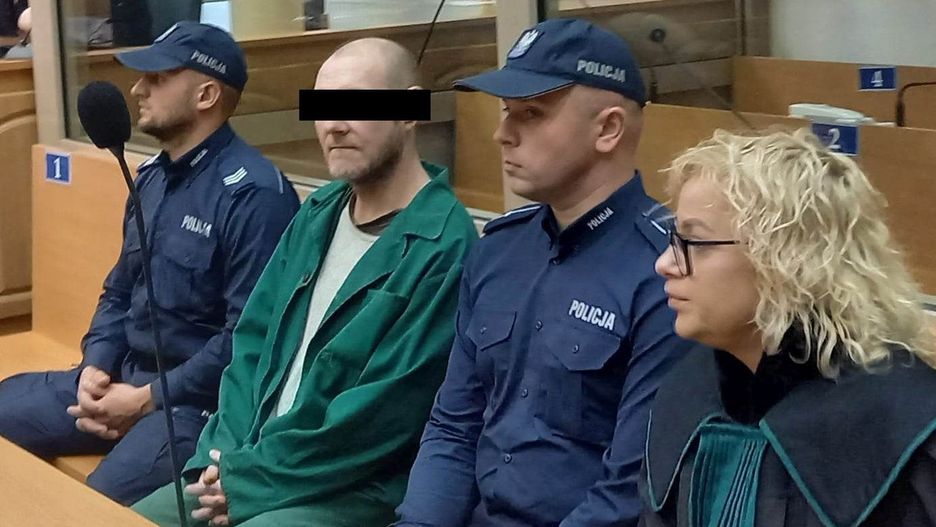 Grzegorz P. przed ogłoszeniem wyroku