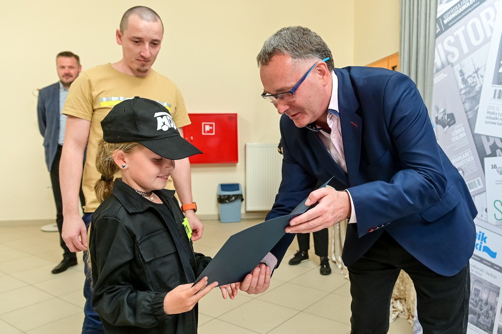 9-letnia Iga zajęła I miejsce w kategorii Młody Strażak Roku 2025 FOT. PRZEMEK SWIDERSKI / POLSKA PRESS / DZIENNIK BALTYCKI
