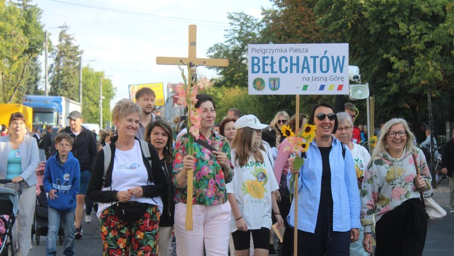 Wyruszyli. Bełchatowscy pątnicy w drodze na Jasną Górę