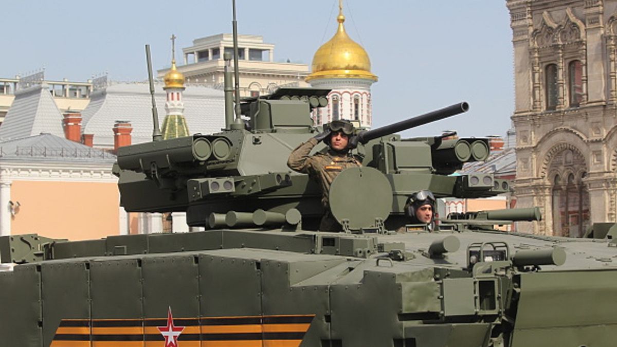 Rosyjski żołnierz - zdjęcie ilustracyjne