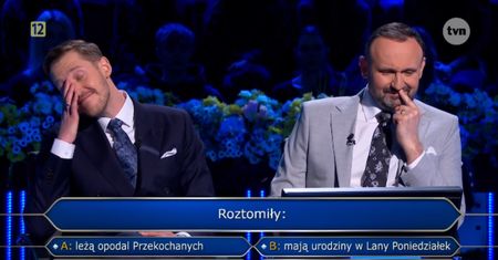 Mina Damiana Michałowskiego mówi sama za siebie. Wygrali pokaźną kwotę, ale w "Milionerach" nie błysnęli wiedzą