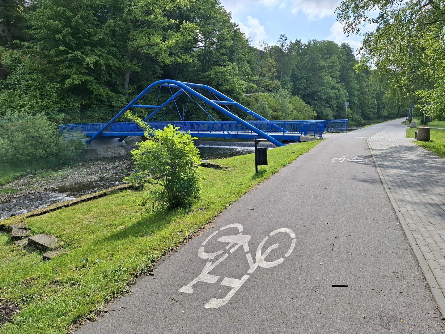 Trasa rowerowa Skoczów - Wisła