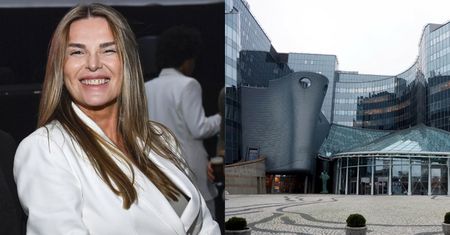 Hanna Lis SZYDZI z portretu Kaczyńskiego zdobiącego korytarz budynku TVP: "Faktycznie wolne media" (FOTO)