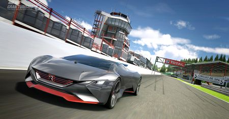 Peugeot Vision Gran Turismo - 1,73 s do setki