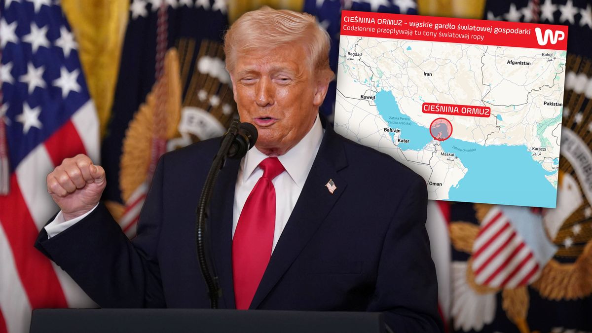 Ultimatum Donalda Trumpa ws. Cieśniny Ormuz kończy się w nocy z 