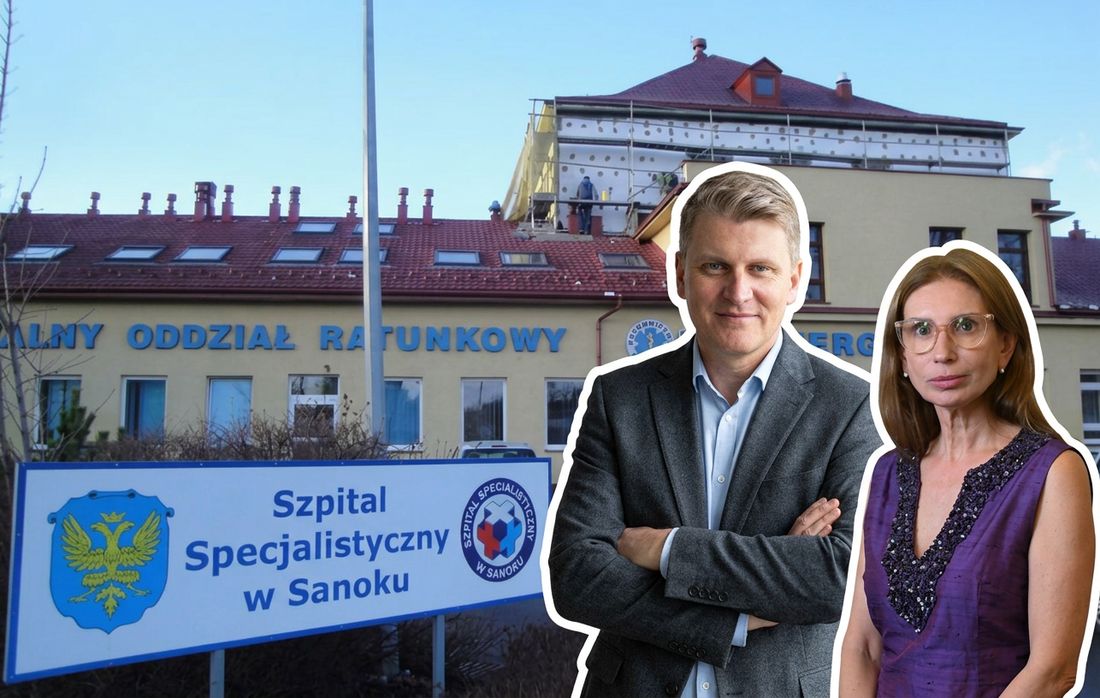 50 osób już zwolnionych. Ważą się losy dyrektorki szpitala w Sanoku