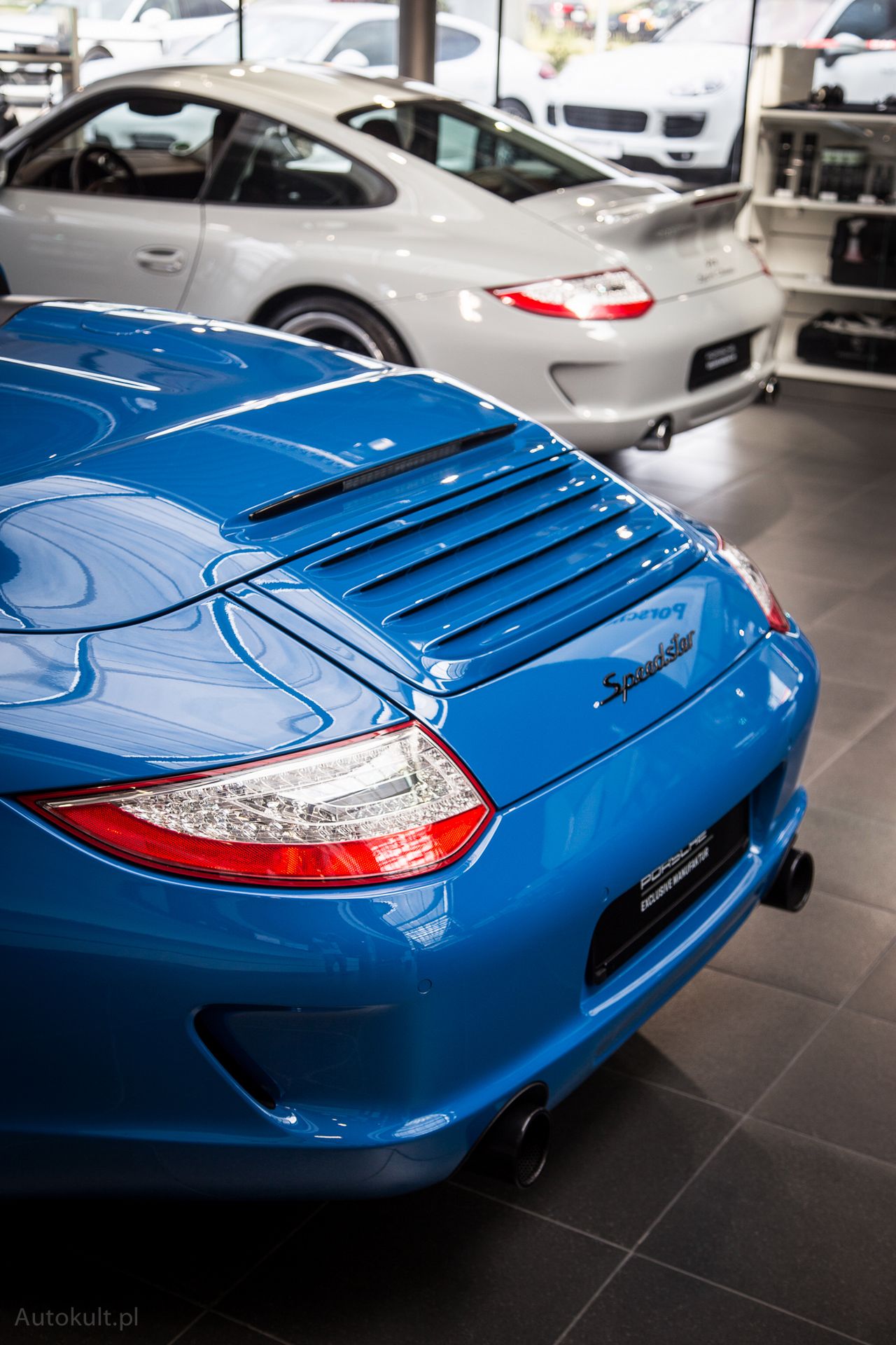 Porsche 911 Sport Classic (2009) i 911 Speedster (2010) (fot. Mateusz Żuchowski)